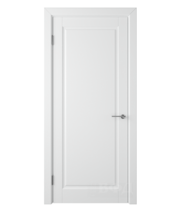 Межкомнатная дверь STOCKHOLM Гланта 57ДГ. Белая эмаль.