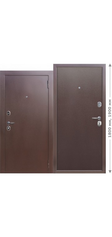 Входная дверь Гарда 8мм MINI металл/металл