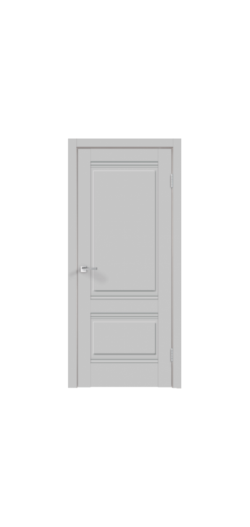 Межкомнатная дверь ALTO 2Р эмалит серый VELLDORIS