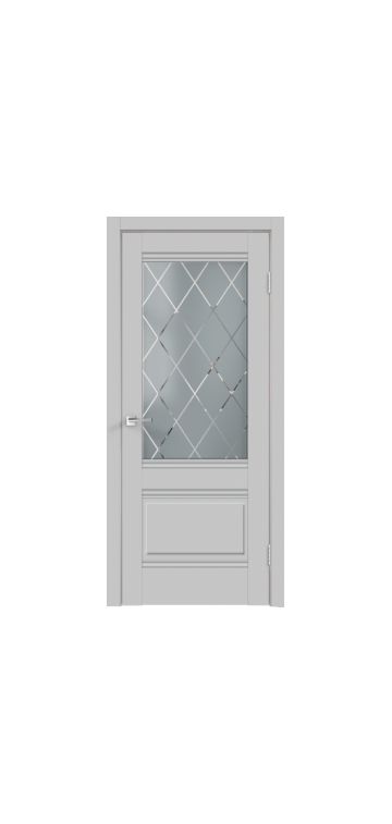  Межкомнатная дверь ALTO 2V эмалит серый