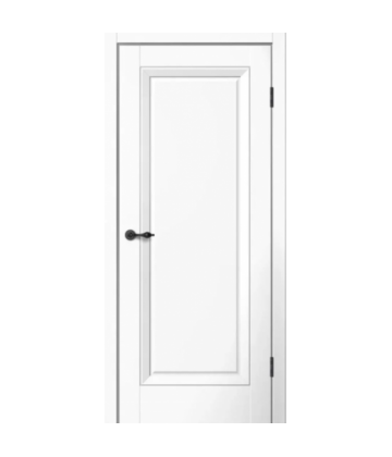Межкомнатная дверь MONE 81 Эмалит белый. Полотно глухое. FlYDOORS