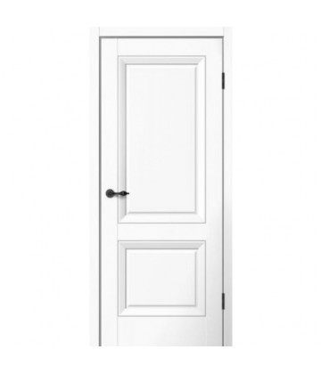 Межкомнатная дверь MONE 82 Эмалит белый. Полотно глухое. FlYDOORS