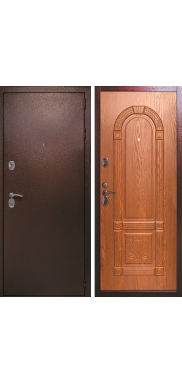 Входная дверь Garda 3К-3D. Миланский орех.