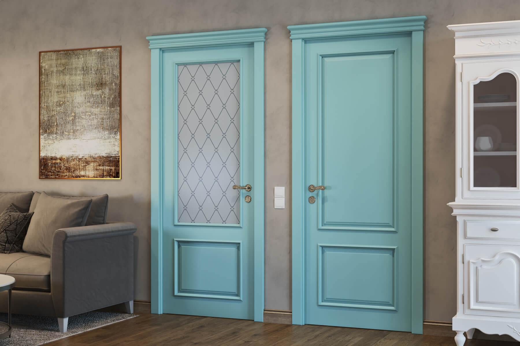 Как красиво покрасить дверь. Крашеные двери. Окрашенные двери межкомнатные. Крашеные двери деревянные. Цветные двери в интерьере.
